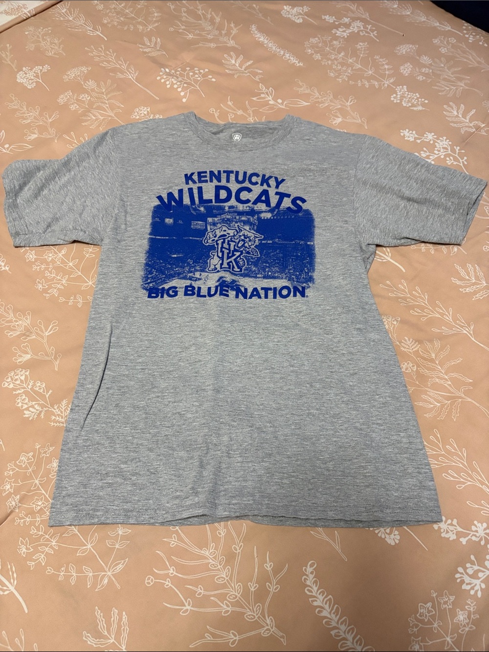 Top of the World Kentucky Wildcats Gray & Royal Blue Graphic Tee